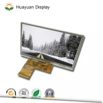 4.3 inch colorful 480xRGBx272 MCU lcd 50 pin tft screen module