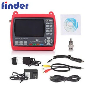 4.3 Inch High Definition TFT LCD Screen MPEG2 / MPEG4 DVB-S2 HD Satellite Finder Meter