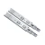 Import 45mm stainless steel telescopic channels drawer slidel runner rail For Kitchen Appliances 4501-S from China