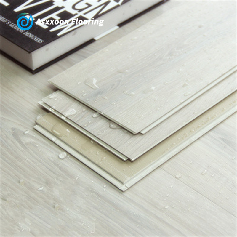 4mm Waterproof SPC Anti Slip Rigid Vinyl Plastic Flooring  oak uniclick spc flooring