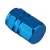 Import 4pcs/pack Theftproof Aluminum Car Wheel Tire Valves Tyre Stem Air Caps Airtight Cover blue color from China