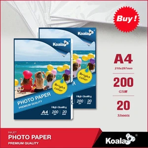 4r Premium waterproof Inkjet high glossy photo paper