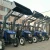 Import 4x4WD 70hp farm tractor with frond end loader machine from China