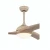 Import 52 IN ABS blades AC energy saving ceiling fans with led light and remote from China