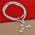 Import 529 online shop china necklace heart import silver jewelry from China