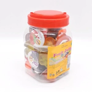 540G Factory Price Mini Fruit Jelly Cup Nata De Coco Mini Cup Jelly