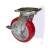 Import 5inch Industry heavy duty caster swivel pu caster with brake roller bearing 300Kg capacity from Hong Kong