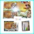 Import 5x7 inch  DIY diamond painting new 4 pcs set christmas greeting card from China