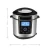 Import 6l aluminum cooking pot steel outer multifunctional fryer presser multicooker new pressure rice cooker multifunction electric from China