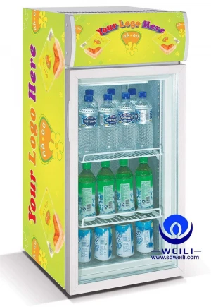 7-11 fan cooler mini display fridge glass door Compressor Home Hotel Mini Bar Small Refrigerator supermarket mini freezer