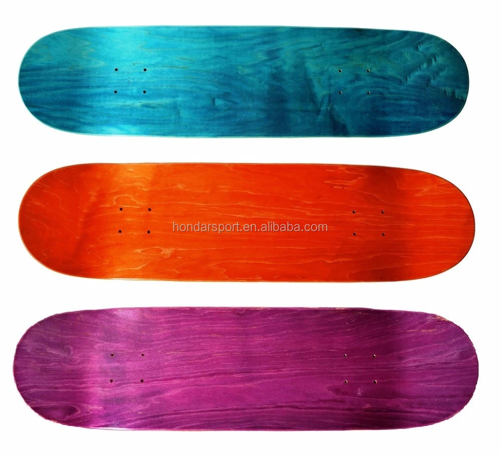 7 ply Canadian hard rock wood cheap blank skate board decks wholesale