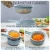 Import 8 in 1 adjustable vegetable Mandoline Slicer with Egg Separator and Storage Container from China