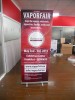 80*200cm roll up banner display, roll up banner with two feet