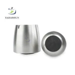 8CM Metal Cigar Ashtray Cigarette Smoking Ashtray Stainless Steel Ashtray With Custom Logo