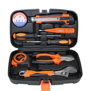 9pcs Tools set Multifunction Household function Home Repair Hardware Hand Practical Combination Suit Maintenance Tool kit