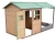 Import A prefab cottage For doll outdoor cheap wooden playhouse for children cubby house from China