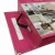 Import A4 File Folder With Customized Logo Print And Metal Angles Leather Handle Document File Storage Box 4 D Ring Binder File Folder from China