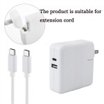 AC Power Adapter  87W 65W 45W Laptop Mobile Phone Fast Charging Type-c PD Charger USB C Power Supply With US UK AU EU Plugs