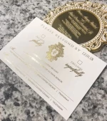 Acrylic  Wedding Invitations With  Box