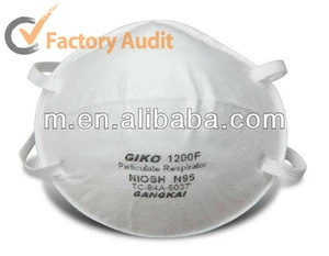 Activated carbon dust masks for asbestos