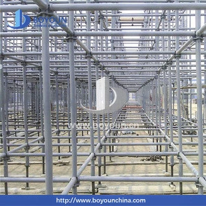 adjustable easy install H frame catwalk mobile scaffolding mechanical jack scaffolding and steel support