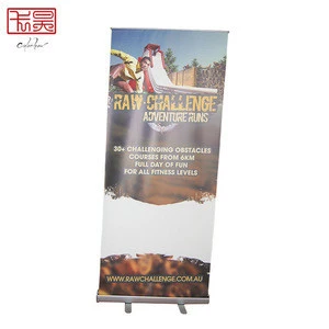 Advertising Display Standard Style Roll Up Banner Durable Anti-wind Rollup Stand