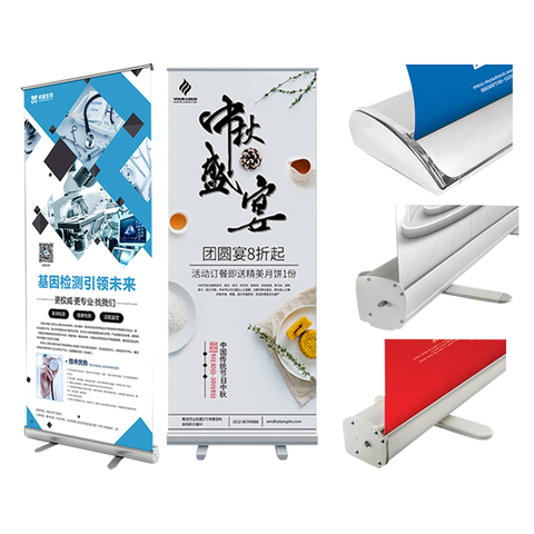 Buy Advertising Rollup Stand Portable Flex Banner Roll Up Display from ...