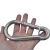 Import Ailot 4*40mm Yoga Hammock Trigger Snap Hook Titanium Swivel Wire Gate Carabiner from China