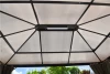 All Weather Cheap New Order Brown Garden Solid Roof Tente Gazebo Patio Outdoor
