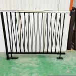 Aluminium balustrade handrails and aluminum balcony railing