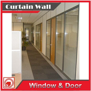 Aluminium high partition for office