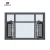 Import Aluminum frame door and windows screen integration curved window residential picture window crank windows from China