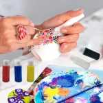 Amazing Gift Vibrant and Thick Colors Multi-Surface Paint Non-Toxic 24 Colors Acrylic Paint Set