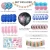 Import Amazon Best Sellers Gender Reveal Baby Shower Party Decoration Kit With Pom Pom Pink Girl Blue Boy Party Supplies from China