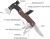 Import Amazon Best selling portable hatchet  multi purpose  axe from China
