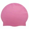 Amazon colorful custom silicone swimming cap