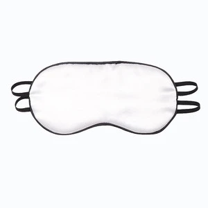 Amazon Hot Sell 100% Real Silk Filled Sleeping Eye Mask Soft and Smooth Hand Washable Big Size