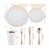 Import Amazon supplier Wedding Party Rose Gold Rim Dinner Plate Knife Fork Spoon Cup Fancy Disposable tableware Plastic Dinnerware from China