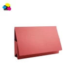 Amazon top seller Buff Manila paper 240GSM Expanding File Folder Half flap Document Wallet
