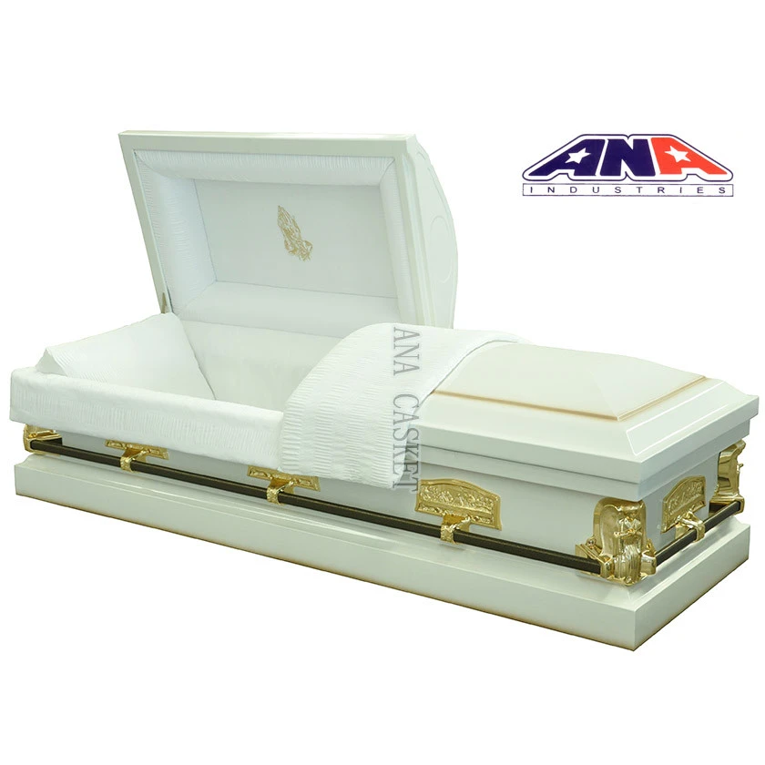 American funeral supply ANA Metal 20 gauge No-seal steel funeral Casket