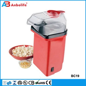 Anbolife popcorn hot air home use popcorn maker machine silicone microwave low price machine