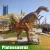 Import Animated size real life mechanical walking dinosaur moving model from China