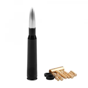 Anodized different color 50 Caliber Bullet Short Stubby Antenna For F150