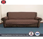Anti-slip Micro Fiber Polyester Double Diamond Quilted Water Repellant Sofa Cover