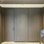 Apolloxy Bamboo Charcoal Wood Veneer Wood Veneer Wall Panels Bamboo Charcoal Board Marble Wall Decoration Indoor Wpc Wall Panel