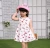 Import Aselnn Girls&#x27; dresses flower cherry printed baby dress girls sleeveless vest summer kids clothing girl dress from China