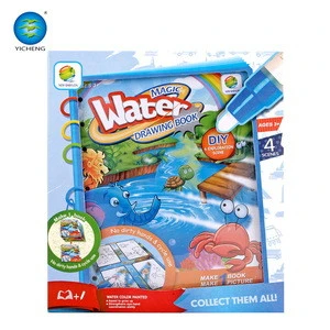 Attractive Letter Reusable Magic Water Painting Book Educational Toy