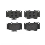 Auto parts 04465-35190 J0446535040 D611-7298 Front Axle pastilla freno J0449135160 brake pad for TOYOTA LAND CRUISE 04465-35140