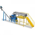 Automatic municipal sewage  Solid liquid separation equipment price / screen sludge dewatering wastewater treatment machine