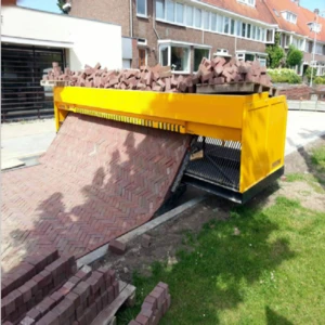 automatic road street paving stone brick laying machine for best price